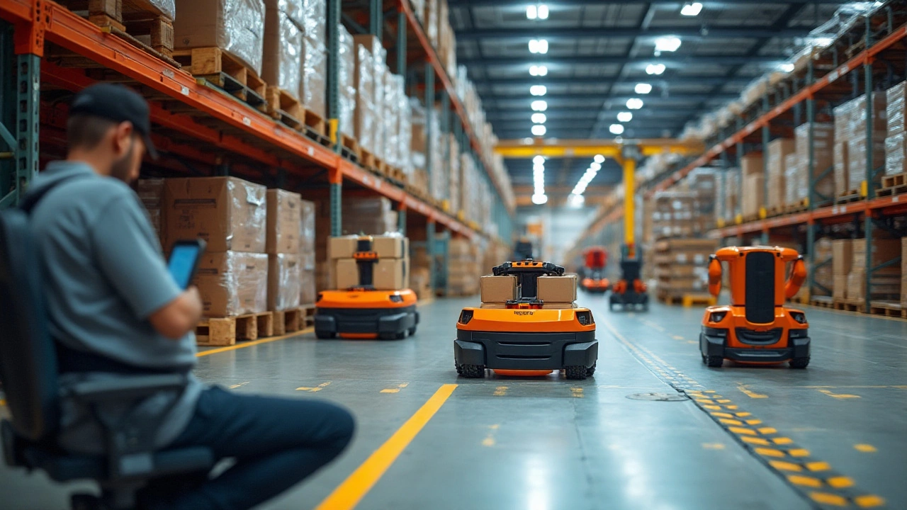 Current Technologies Empowering Amazon's Logistics