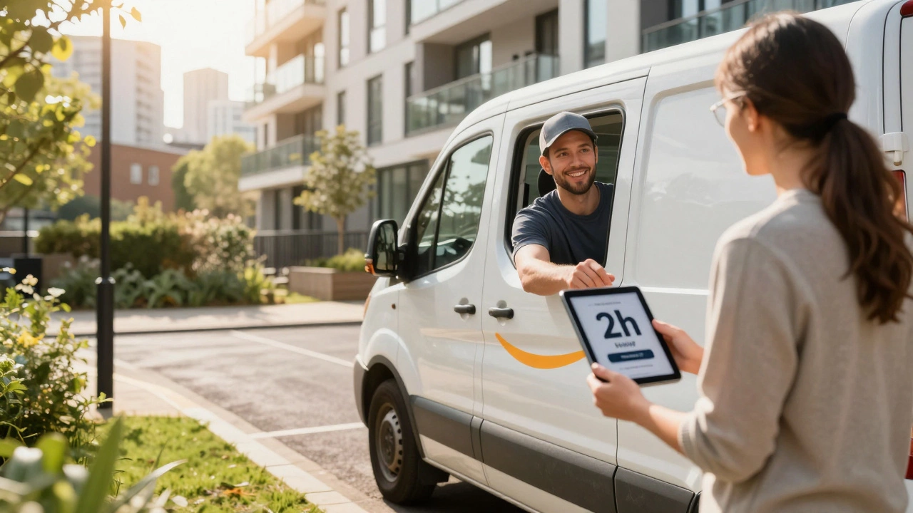 What is the fastest delivery service in the UK for same-day delivery?