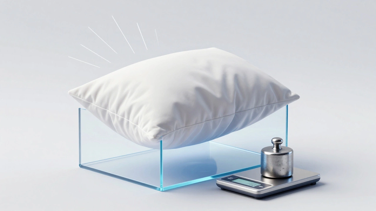 Illustration comparing volumetric weight vs actual mass of packages